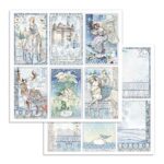 STAMPERIA WINTER TALES БЛОКЧЕ ХАРТИЯ 15,2/15,2 СМ - SBBXS04 - Изображение 9