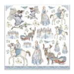 STAMPERIA WINTER TALES БЛОКЧЕ ХАРТИЯ 15,2/15,2 СМ - SBBXS04 - Изображение 3