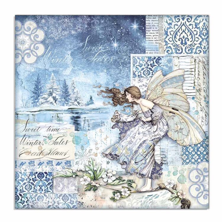 STAMPERIA WINTER TALES БЛОКЧЕ ХАРТИЯ 15,2/15,2 СМ - SBBXS04 - Изображение 33