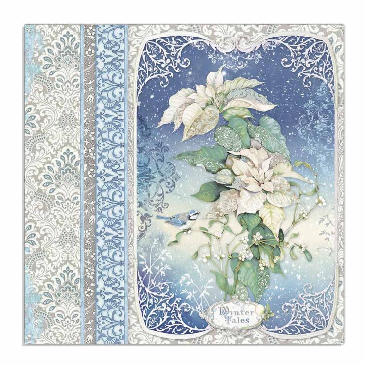 STAMPERIA WINTER TALES БЛОКЧЕ ХАРТИЯ 15,2/15,2 СМ - SBBXS04 - Изображение 23