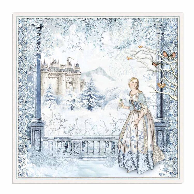 STAMPERIA WINTER TALES БЛОКЧЕ ХАРТИЯ 15,2/15,2 СМ - SBBXS04 - Изображение 20