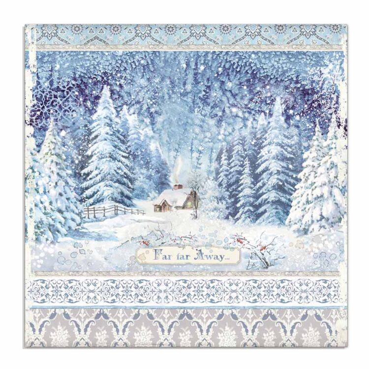 STAMPERIA WINTER TALES БЛОКЧЕ ХАРТИЯ 15,2/15,2 СМ - SBBXS04 - Изображение 14