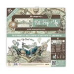 STAMPERIA VOYAGES FANTASTIQUES POPUP KIT 3D КАРТИЧКА-SBPOP03