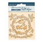 STAMPERIA ROMANTIC CHRISTMAS БИРЕН КАРТОН 14/14СМ SCB101