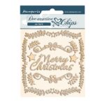 STAMPERIA PINK CHRISTMAS БИРЕН КАРТОН 14/14СМ SCB68