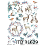 ITD COLLECTION ДЕКУПАЖНА ОРИЗОВА ХАРТИЯ А4 - R1629