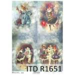 ITD COLLECTION ДЕКУПАЖНА ОРИЗОВА ХАРТИЯ А4 - R1651