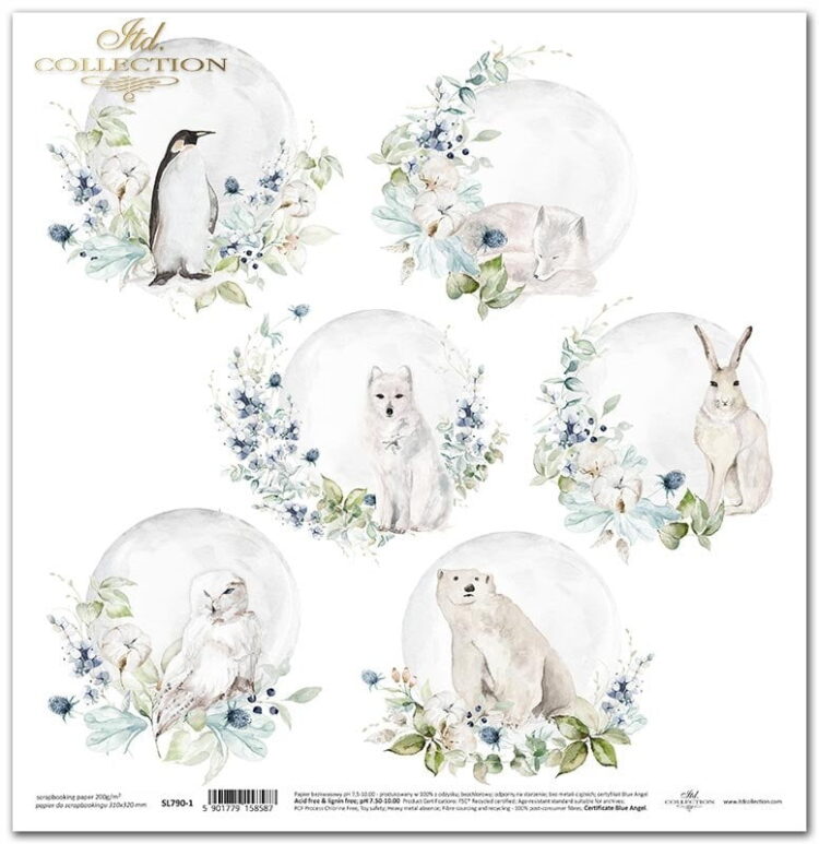 SL0790 ITD COLLECTION ДИЗАЙНЕРСКИ КАРТОН 31/32 - SL0790 - Изображение 1