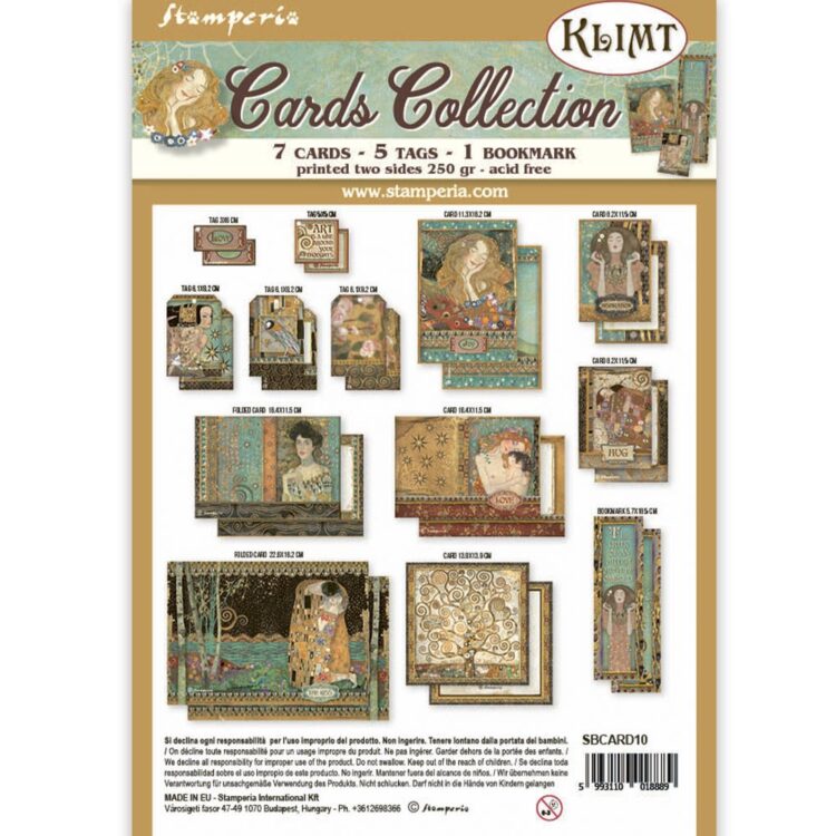 STAMPERIA CARDS COLLECTION - SBCARD10 - Изображение 2