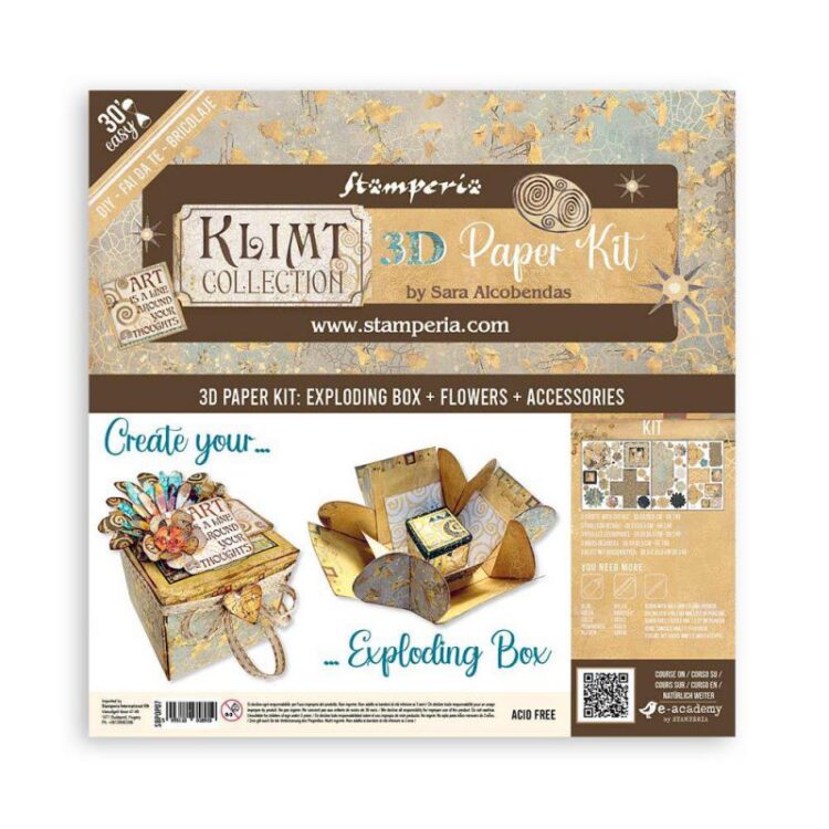 full_SBPOP07_1 STAMPERIA POP UP KIT 3D КАРТИЧКА - SBPOP07 - Изображение 1