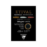 CLAIREFONTAINE СКИЦНИК ETIVAL BLACK A5, 300 ГР. 15 Л
