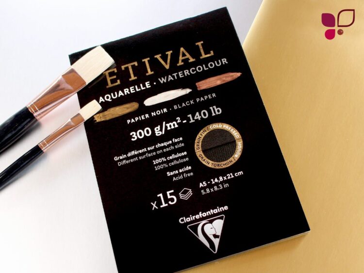 CLAIREFONTAINE СКИЦНИК ETIVAL BLACK A5, 300 ГР. 15 Л - Изображение 4