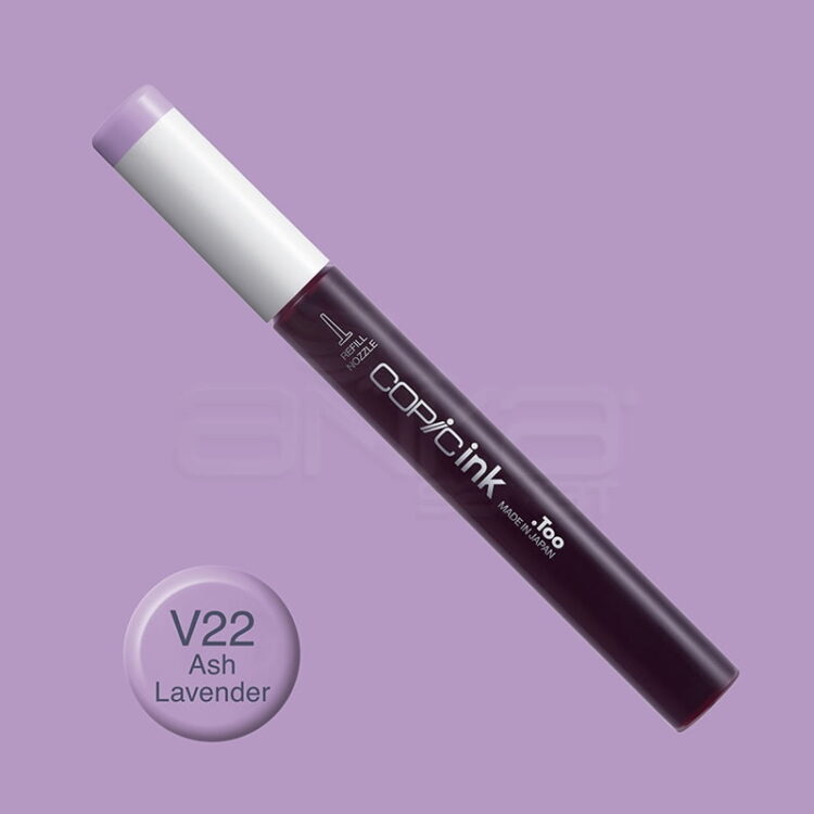 copic-ink-refill-12ml-v22-ash-lavender-sanat-malzemeleri-copic-91918-41-B COPIC INK 12 ML - V-22 - Изображение 1