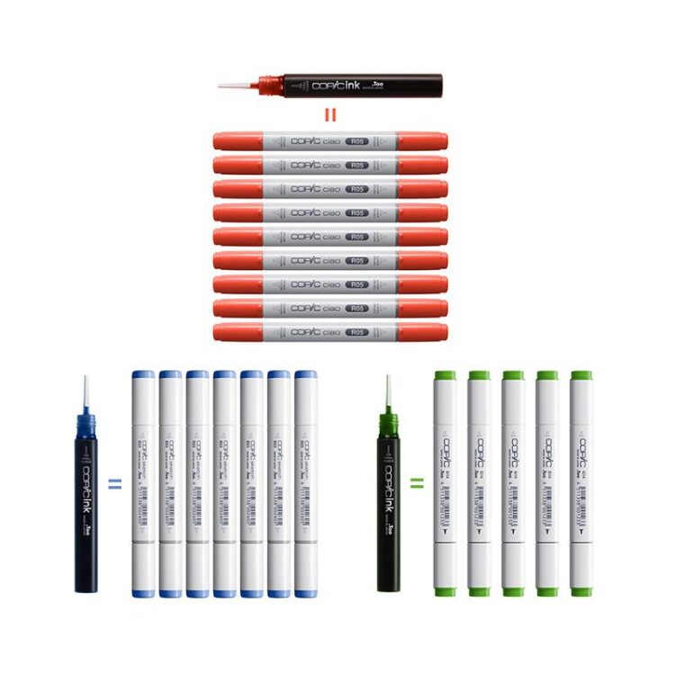 COPIC INK 12 ML - Y-06 - Изображение 2