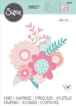SIZZIX THINLITS ЩАНЦИ ЗА ИЗРЯЗВАНЕ - BOLD FLOWERS
