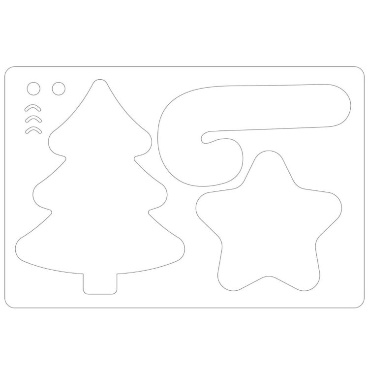 SIZZIX BIGZ L ЩАНЦИ ЗА ИЗРЯЗВАНЕ - CHRISTMAS ORNAMENTS - Изображение 2