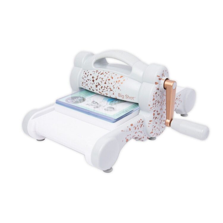 SIZZIX BIG SHOT STARTER KIT LIMITED EDITION GRAY & ROSE GOLD - Изображение 7