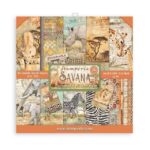 STAMPERIA SAVANA БЛОКЧЕ ХАРТИЯ 20,3/20,3 СМ - SBBS57