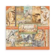 STAMPERIA SAVANA БЛОКЧЕ ХАРТИЯ 20,3/20,3 СМ - SBBS57