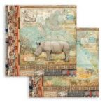 STAMPERIA SAVANA БЛОКЧЕ ХАРТИЯ 20,3/20,3 СМ - SBBS57 - Изображение 17