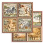 STAMPERIA SAVANA БЛОКЧЕ ХАРТИЯ 20,3/20,3 СМ - SBBS57 - Изображение 8