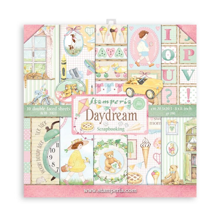 full_SBBS55_1 STAMPERIA DAYDREAM БЛОКЧЕ ХАРТИЯ 20,3/20,3 СМ - SBBS55 - Изображение 1
