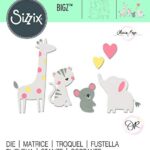 SIZZIX BIGZ ЩАНЦИ ЗА ИЗРЯЗВАНЕ - ZOO FRIENDS