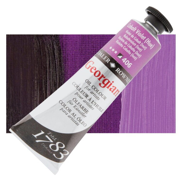 ECF16EEAEBD198C0A873A9F684_1584200353105 DALER ROWNEY МАСЛЕНА БОЯ GEORGIAN 38 МЛ. - COBALT VIOLET - Изображение 1