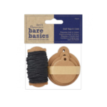 DOCRAFTS ХАРТИЕНИ ТАГЧЕТА С ВРЪЗКА КРАФТ 30БР. - PMA 174325