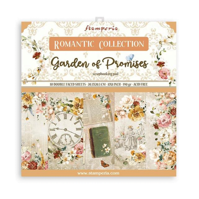 IMG_0476 STAMPERIA GARDEN OF PROMISES БЛОКЧЕ 20,3/20,3 СМ - SBBS59 - Изображение 1