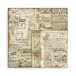 STAMPERIA VAGABOND AVIATOR БЛОКЧЕ ХАРТИЯ 30,5/30,5СМ-SBBL113 - Изображение 24