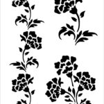 DAILY ART УНИВЕРСАЛЕН ШАБЛОН А5 FLOWERS #1 DA17ST0156