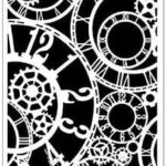 DAILY ART УНИВЕРСАЛЕН ШАБЛОН А5 CLOCKWORK DA17ST0170