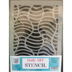 DAILY ART УНИВЕРСАЛЕН ШАБЛОН А5 MACRAME CLOSEUP DA17ST0176