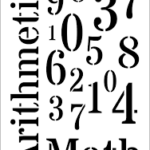 DAILY ART УНИВЕРСАЛЕН ШАБЛОН А5 NUMBERS DA17ST0302
