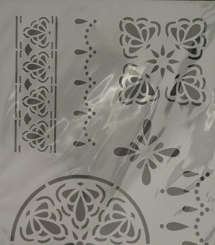 qrf DAILY ART УНИВЕРСАЛЕН ШАБЛОН А5 LACE DA17ST0199 - Изображение 1