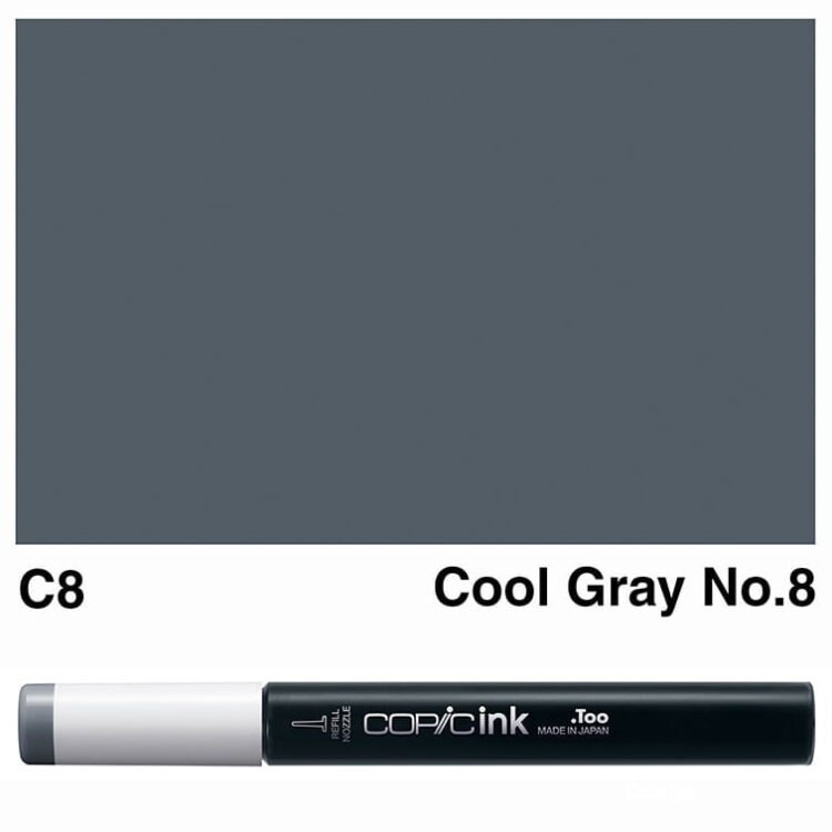 COPIC INK 12 ML - C-8 - Изображение 1