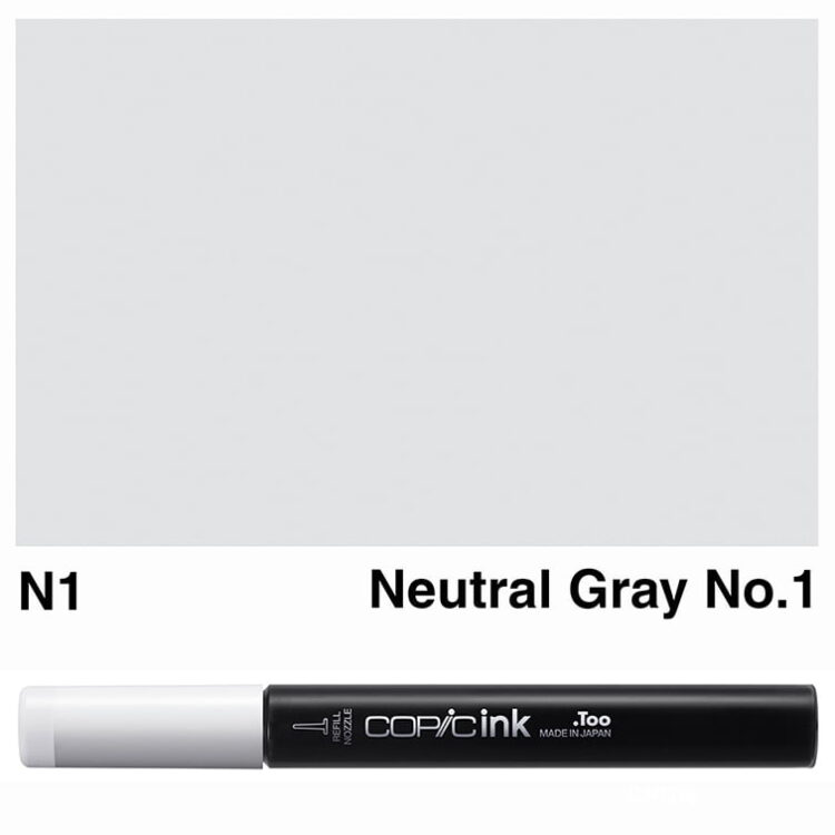 COPIC INK 12 ML - N-1 - Изображение 1