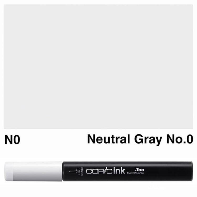 COPIC INK 12 ML - N-0 - Изображение 1