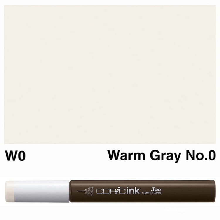 COPIC INK 12 ML - W-0 - Изображение 1
