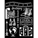 STAMPERIA OUR WAY MEDIA STENCIL - ШАБЛОН 20 Х 25СМ - KSTD113