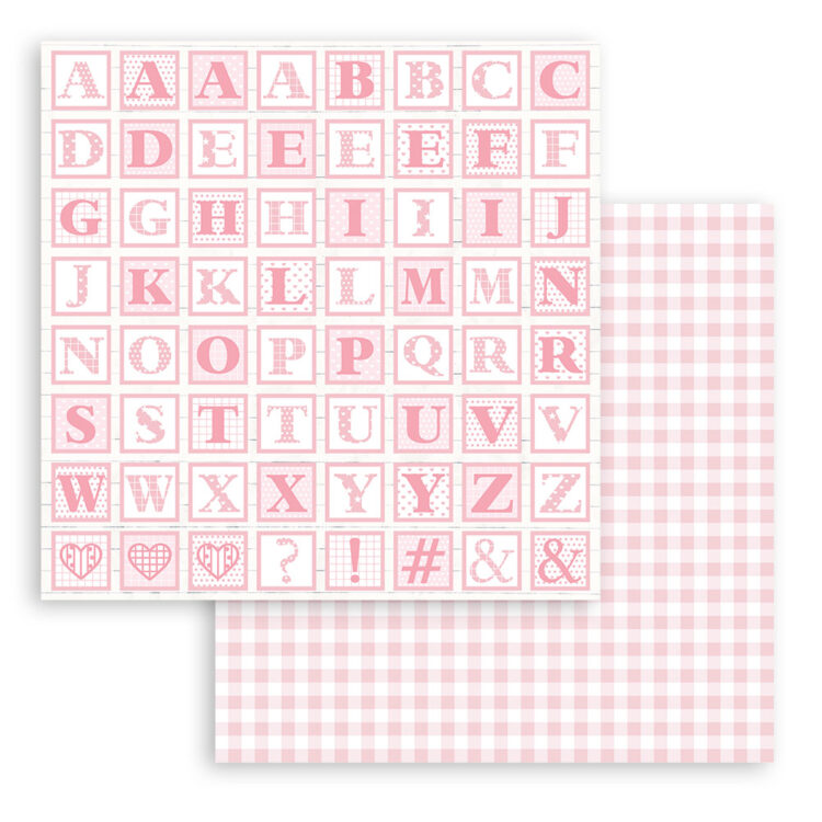STAMPERIA BABYDREAM PINK БЛОКЧЕ ХАРТИЯ 30,5/30,5СМ - SBBL107 - Изображение 9