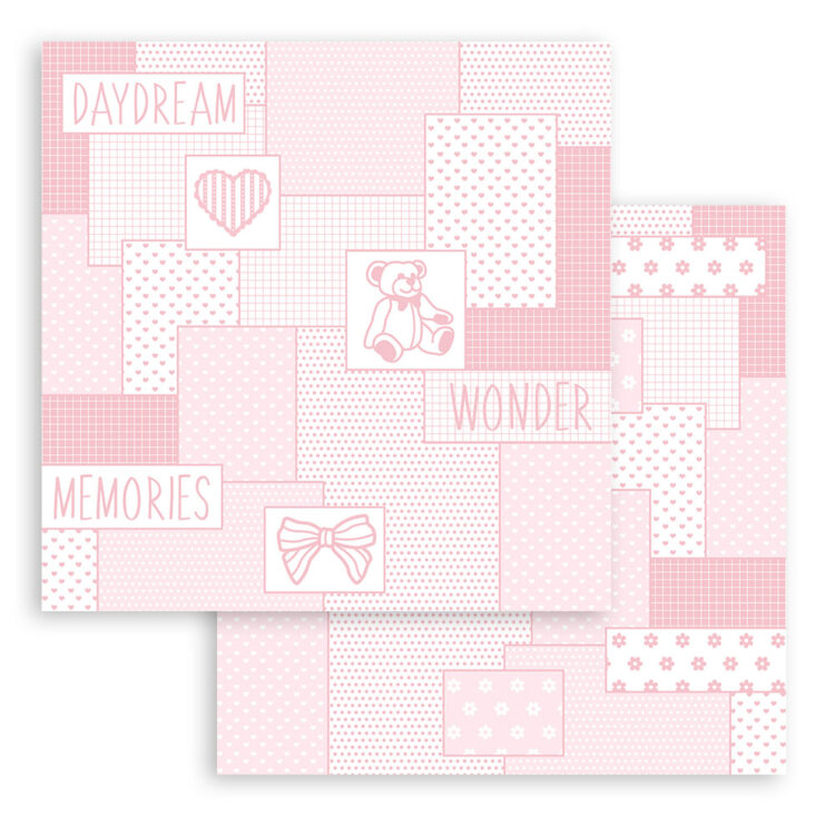 STAMPERIA BABYDREAM PINK БЛОКЧЕ ХАРТИЯ 30,5/30,5СМ - SBBL107 - Изображение 18