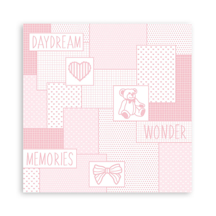 STAMPERIA BABYDREAM PINK БЛОКЧЕ ХАРТИЯ 30,5/30,5СМ - SBBL107 - Изображение 19