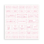 STAMPERIA BABYDREAM PINK БЛОКЧЕ ХАРТИЯ 30,5/30,5СМ - SBBL107 - Изображение 25
