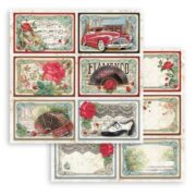 STAMPERIA DESIRE ДИЗАЙНЕРСКИ КАРТОН 30,5/30,5 СМ - SBB891