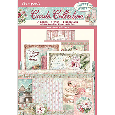 SBCARD13 STAMPERIA SWEET WINTER CARDS COLLECTION - SBCARD13 - Изображение 1