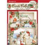 STAMPERIA HOME FOR THE HOLIDAYS CARDS COLLECTION - SBCARD14
