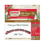 STAMPERIA HOME FOR THE HOLIDAYS POP UP KIT 3D - SBPOP16