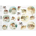 ITD COLLECTION ДЕКУПАЖНА ОРИЗОВА ХАРТИЯ А4 - R1492